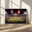 Framed Florida State Seminoles Football Team Print -