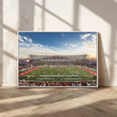 Framed Houston Cougars Football Team Print - Houston TDECU by MyGreatCanvas | Canvas Wall Art Prints | Photo Prints & Wall Decor