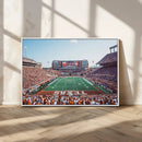 Framed Texas Memorial Stadium Canvas, University of Texas