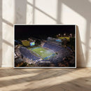 Duke University Blue Devils Football Print Canvas - Durham