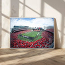 Cincinnati Bearcats Football Team Print - Nippert Stadium Wall Art Canvas Print