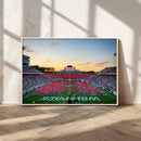NC State Wolfpack Football Team Print Wall Art - Raleigh