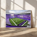Northwestern University Wildcats Football Team Print - by MyGreatCanvas | Canvas Wall Art Prints | Photo Prints & Wall Decor