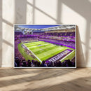 Northwestern University Wildcats Football Team Print -