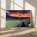 Eugene Autzen Stadium Canvas Wall Art Print – Sunset Over by MyGreatCanvas | Canvas Wall Art Prints | Photo Prints & Wall Decor