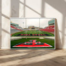 Texas Tech Red Raiders Football Team Print - Lubbock Jones
