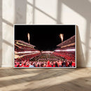 Oregon State Beavers Football Team Print - Corvallis Reser