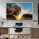 Buddha Statue and Daylight Wall Art, Buddha Statue Wall Art by MyGreatCanvas | Canvas Wall Art Prints | Photo Prints & Wall Decor
