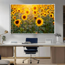 Sunflower Sunshine Wall Art Canvas Print by MyGreatCanvas | Canvas Wall Art Prints | Photo Prints & Wall Decor