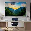 Green Forest Wall Art Canvas Print by MyGreatCanvas | Canvas Wall Art Prints | Photo Prints & Wall Decor