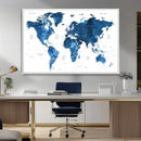 World Map Canvas Print – Framed Detailed Map of the World by MyGreatCanvas | Canvas Wall Art Prints | Photo Prints & Wall Decor