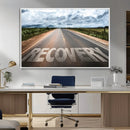 Recovery Road Wall Art Canvas Print