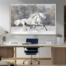 The White Horses Wall Art, Framed White Horses Wall Art