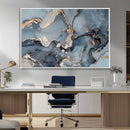 Multipanel Marble Fluid Effect Wall Art Abstract Canvas Wall