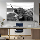 Longhorn Steer Canvas Print Wall Art, Highland Cow Canvas by MyGreatCanvas | Canvas Wall Art Prints | Photo Prints & Wall Decor
