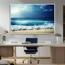Majestic Ocean Wave Wall Art Canvas | 3 Panel Large Seascape