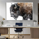 American Bison Wall Art Print – Majestic Buffalo Canvas