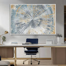 Radiant Abstract Wood Rings Canvas Art – Modern Triptych by MyGreatCanvas | Canvas Wall Art Prints | Photo Prints & Wall Decor