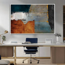 Modern Abstract Canvas Art Canvas Print - Framed and Ready