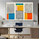 Canvas Print Wall Art Abstract Illustrs Art Boho, Framed