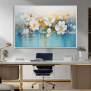 Abstract Flower Wall Art Canvas Print