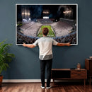 Penn State Football Wall Art Canvas Print – Framed Stadium