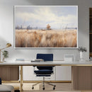Golden Fields Wall Art Print Canvas – Serene Landscape of by MyGreatCanvas | Canvas Wall Art Prints | Photo Prints & Wall Decor