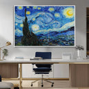 Vincent Van Gogh The Starry Night Abstract Wall Art Canvas