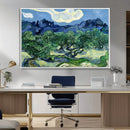 Olive Trees Van Gogh Wall Art Canvas Print