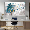 Tree Butterfly Abstract Tree and Butterfly Wall Art Canvas