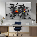RedBull Formula 1 Canvas Wall Art Print