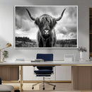 Scottish Cow Wall Art Canvas Print | Longhorn Wall Art | by MyGreatCanvas | Canvas Wall Art Prints | Photo Prints & Wall Decor