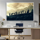Fellowship Journey Wall Art – Fantasy Adventure Canvas Print by MyGreatCanvas | Canvas Wall Art Prints | Photo Prints & Wall Decor