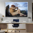 Fallen Angel Wall Art Canvas Print – Classic Art, Framed,