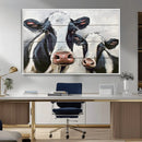Vintage Baby and Mom Cattle Wall Art Canvas Print by MyGreatCanvas | Canvas Wall Art Prints | Photo Prints & Wall Decor