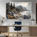 Serene Coastal View of Acadia National Park - Stunning