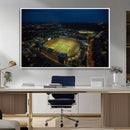 Michigan Stadium Night Game Wall Art – Sports Arena Aerial by MyGreatCanvas | Canvas Wall Art Prints | Photo Prints & Wall Decor