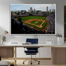 Chicago Cubs Baseball Team Print - Wrigley Field Stadium