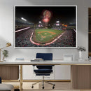 Fireworks at Angel Stadium – Los Angeles Angels Canvas