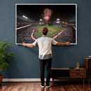 Fireworks at Angel Stadium – Los Angeles Angels Canvas