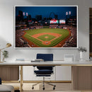 St. Louis Cardinals Baseball Team Print - Busch Stadium Wall by MyGreatCanvas | Canvas Wall Art Prints | Photo Prints & Wall Decor