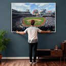 New York Mets Baseball Team Print - Citi Field Stadium Wall