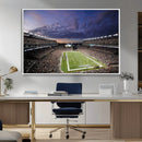 New England Patriots Football Team Print - Foxborough by MyGreatCanvas | Canvas Wall Art Prints | Photo Prints & Wall Decor