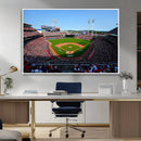 Cincinnati Reds Baseball Canvas Print - American Ball