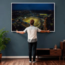 Michigan Wolverines Football Team Print - Michigan Stadium