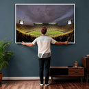 Michigan Wolverines Print - Michigan Stadium Wall Art Canvas