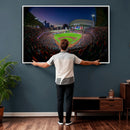 Houston Astros Baseball Print Canvas - Houston Minute Maid