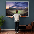 Notre Dame Fighting Irish Football Team Print - Notre Dame