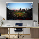 PNC Park Evening Game Triple Canvas Wall Art - Pittsburgh