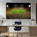 Stadium in Michigan Wall Art Canvas Print, Framed American